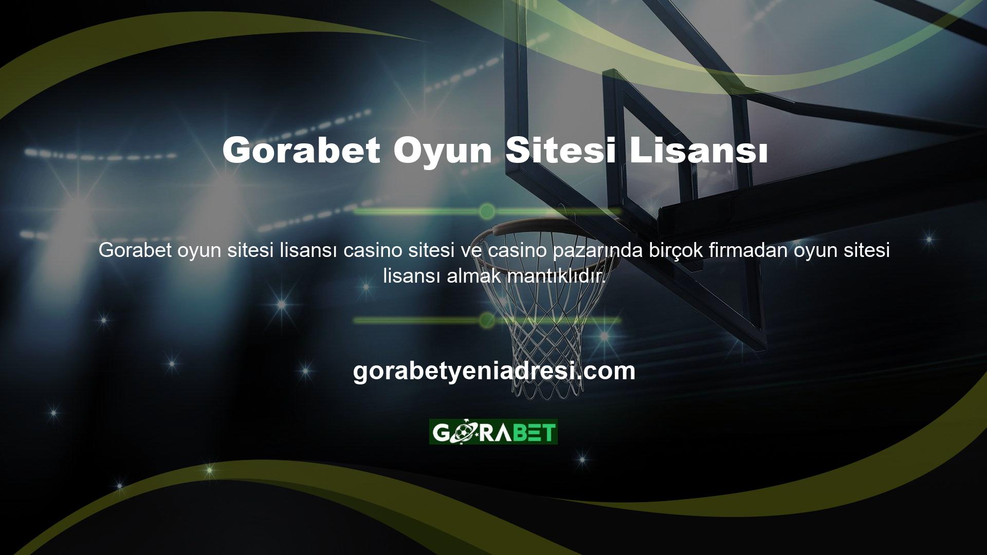 Bu şirketlerin en katı güvenlik sistemi ve Gorabet lisanslı bir hizmet ile Gorabet, riskleri en aza indirir ve üyelerini beladan uzak tutar
